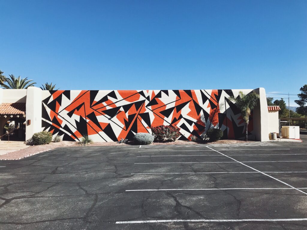 Photo of Jaque Sacred Walls Outside Mural.